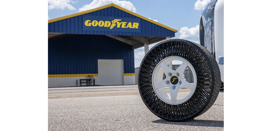 Goodyear Airless Tyre Autonomous