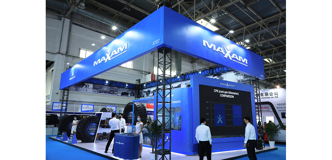 MAXAM Tire Makes an Impact at China International Mining Expo
