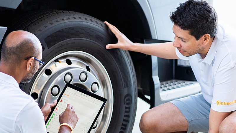 Conti Tyre checking