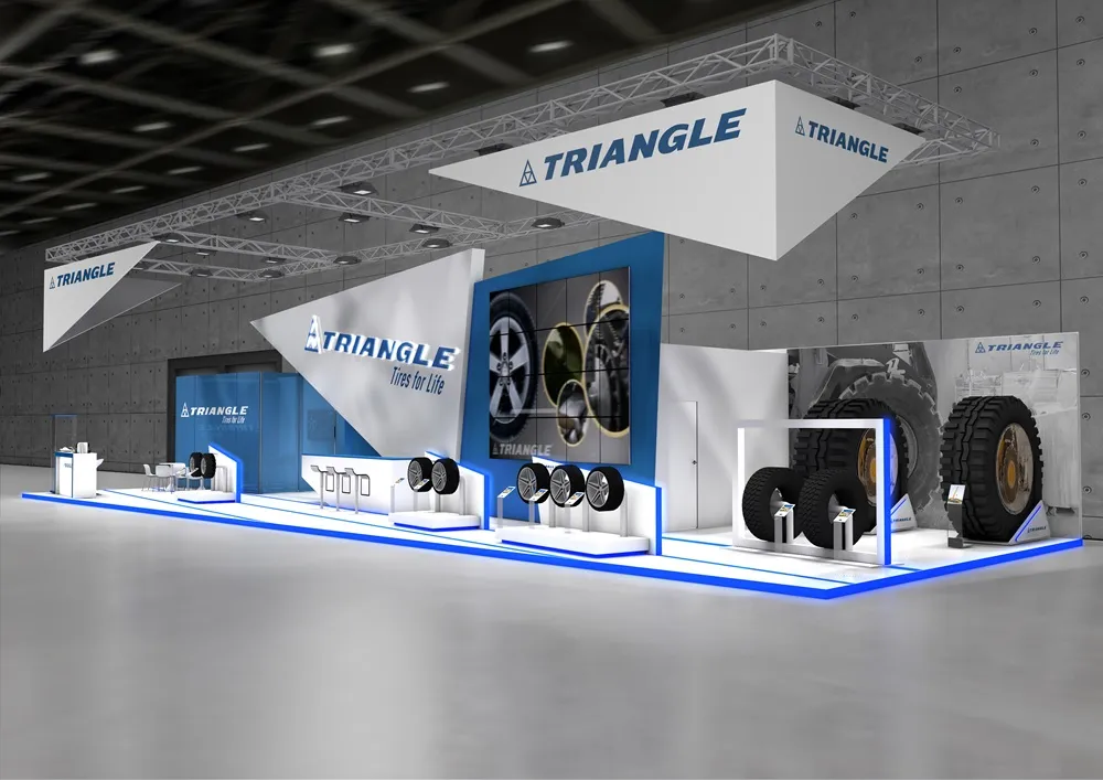Triangle Tyre exhibition stand at The Tire Cologne 2024