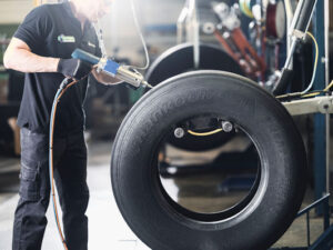Hankook Skiving a casing