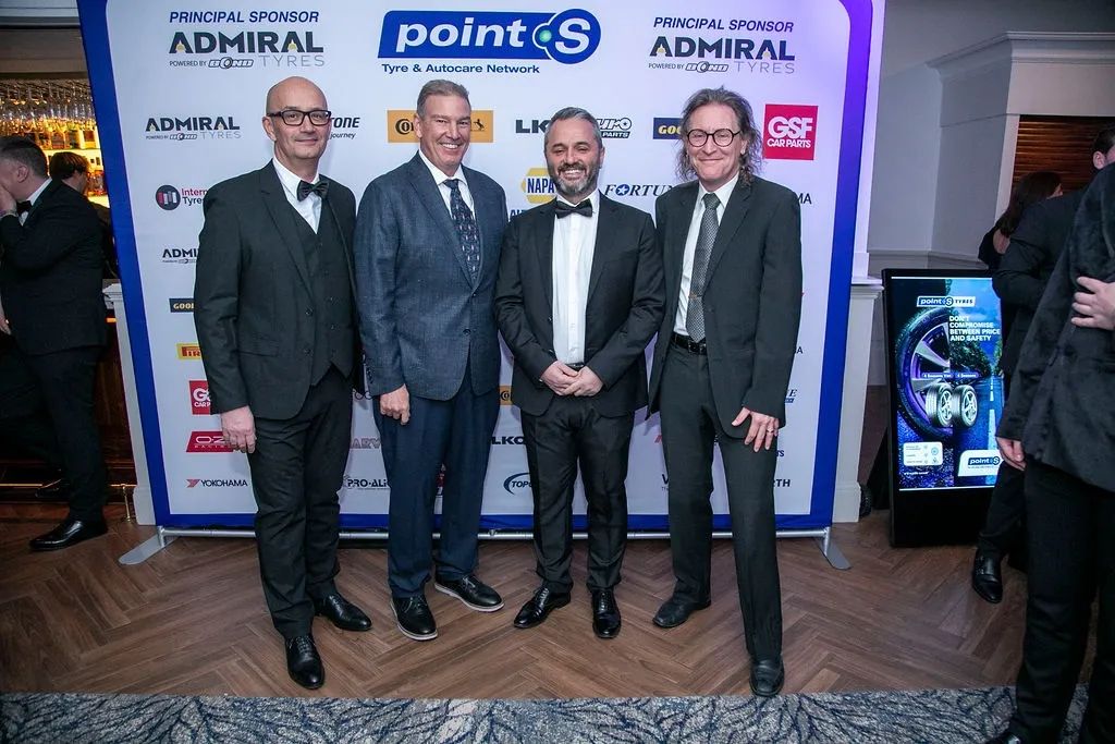 Fabien Bouquet - International CEO, Point S Group, Gary Sass – VP, Point S, North America, Ali Yilmaz - Managing Director, Point S UK, Didier Delangle, Network Operations Director, Point S Group stood next to each other