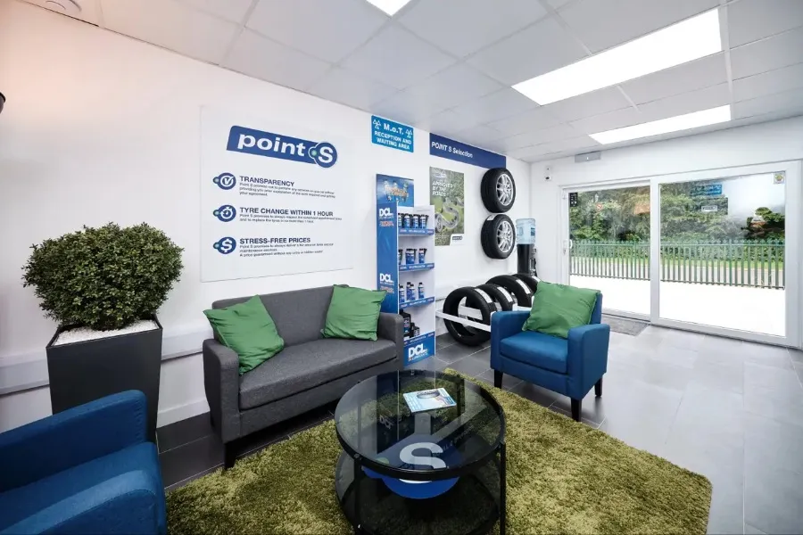 Image of the inside of Point S UK office