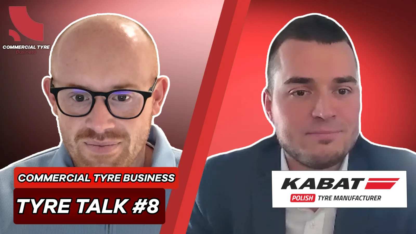 Episode 8 of CTB Tyre Talk features Bartosz Gospodarek discussing Kabat Tyres' European growth, the Evolution radial range, and their €15M annual investment strategy.